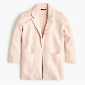J Crew Sophie Open Front Sweater Blazer